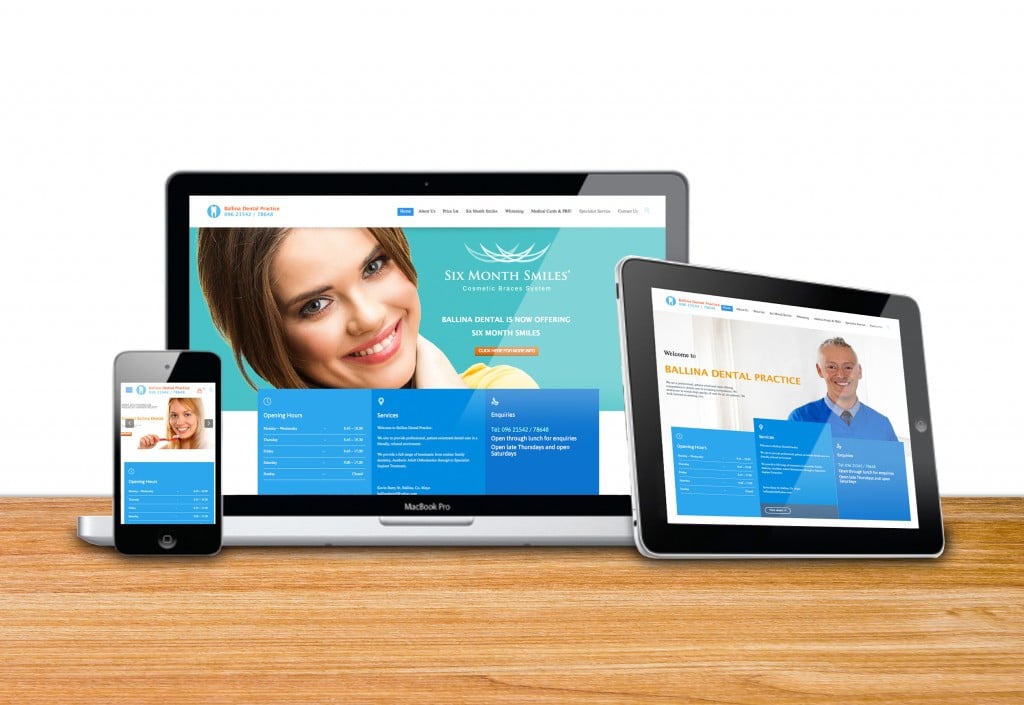 Ballina_Dental_website_design_west_of_Ireland_Mayo