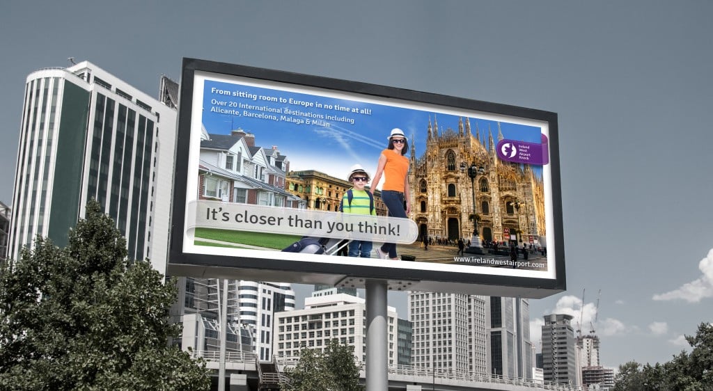 Bilboard_ad_Milan_design_knock_airport_west_of_Ireland_Mayo