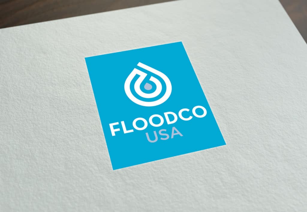 Professional Stationary Design New York, Business card Design New York, Logo Design new york made by Designwest for Flood Co. USA