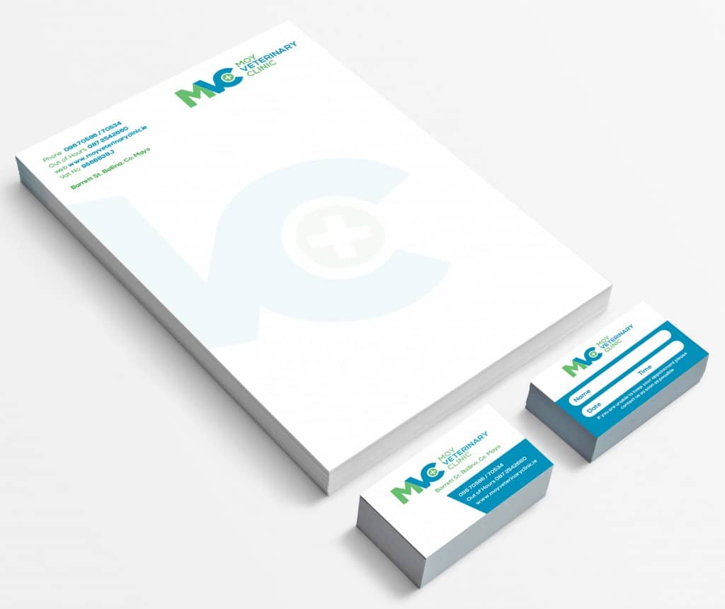 moy-veterinary-clinic-mayo-ireland-stationary-design