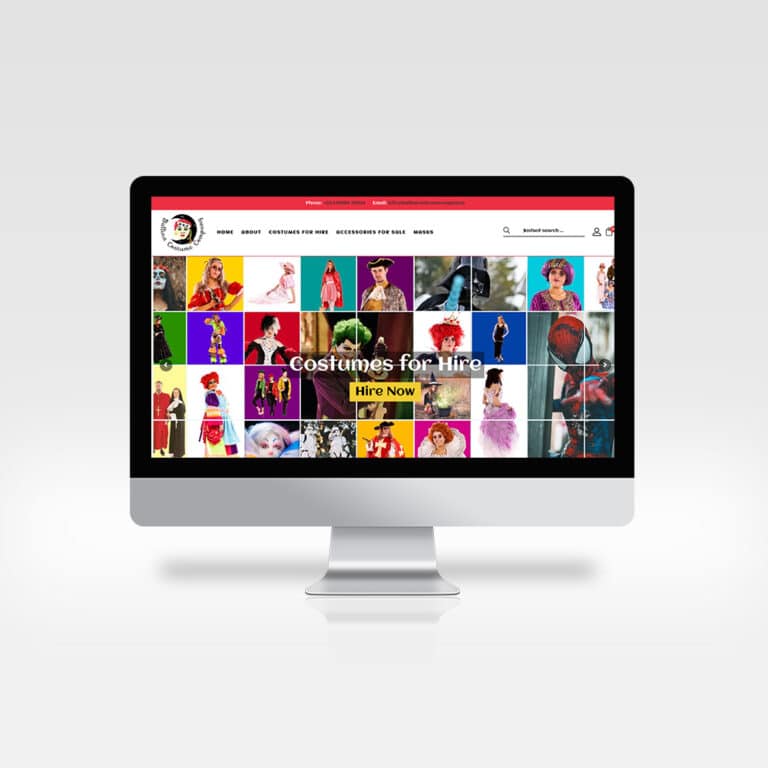 ballina costume company designwest website design 2