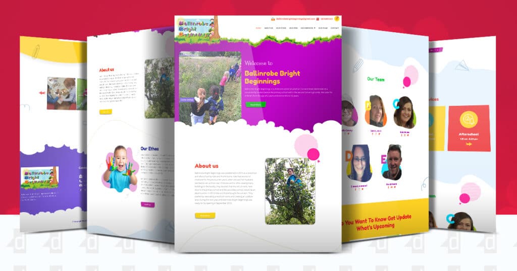Ballinrobe Bright Beginnings - Website Design