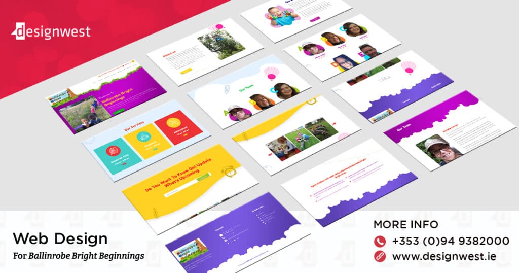 Ballinrobe Bright Beginnings - Website Design