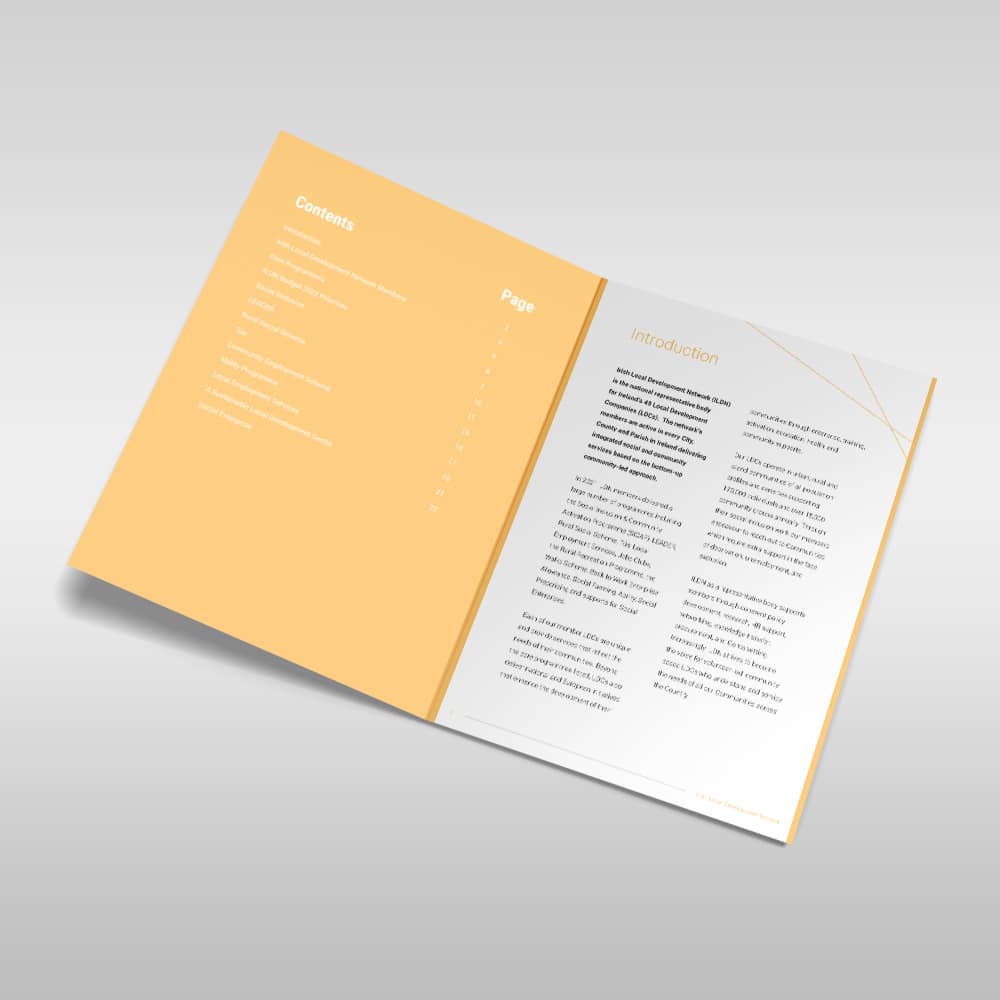 IDLN - Brochure Design - Designwest