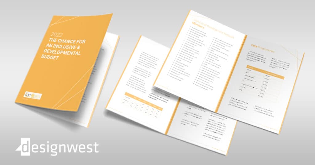 IDLN - Brochure Design - Designwest