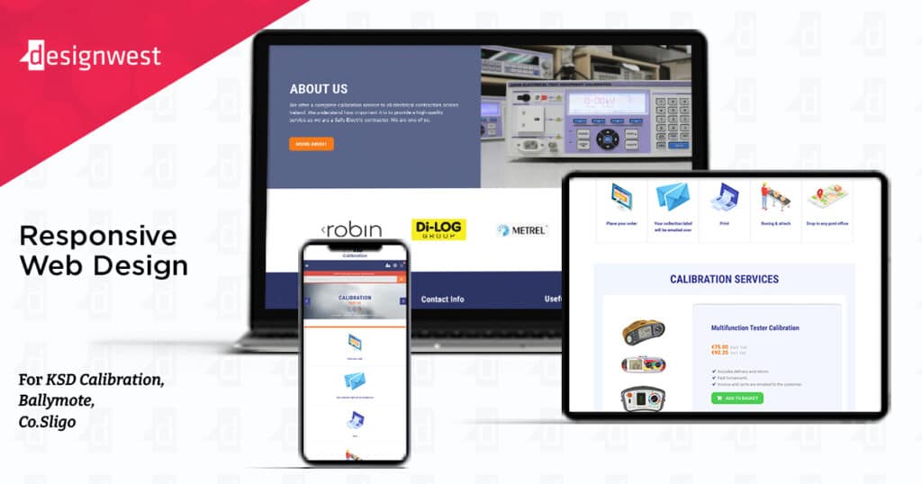 KSD callibration - Website Design