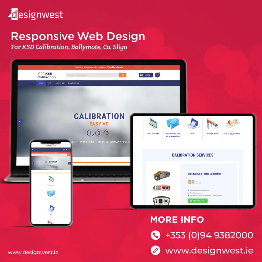 KSD callibration - Website Design