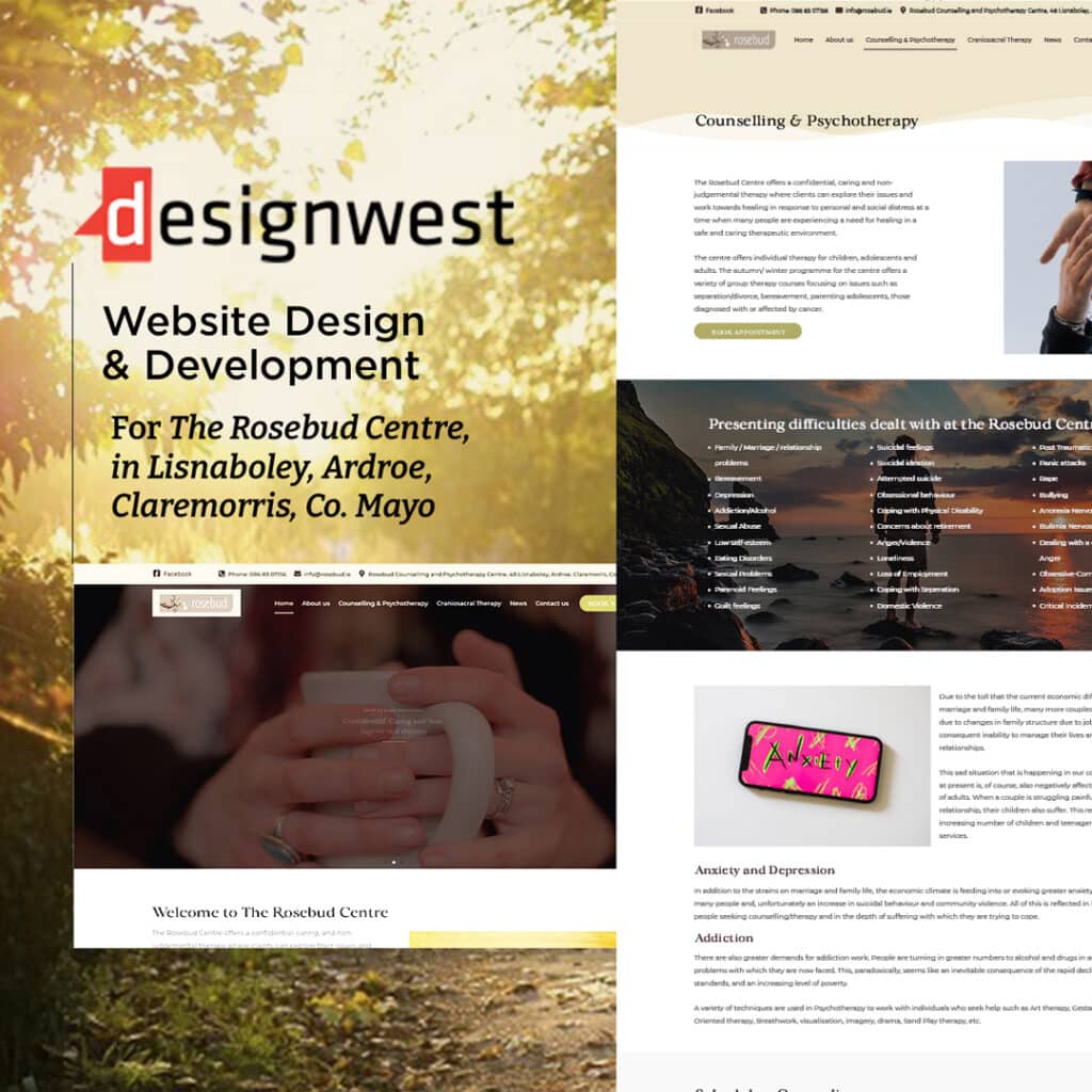 Rosebud website design and development square