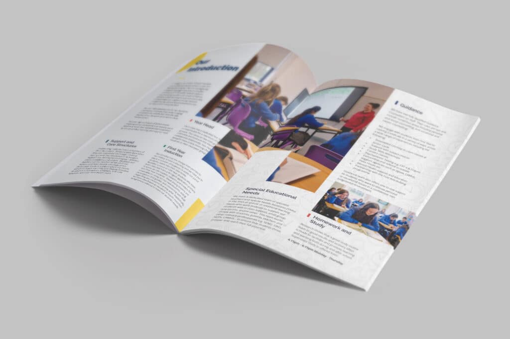 School Prospectus Design | St. Joseph's Castlebar