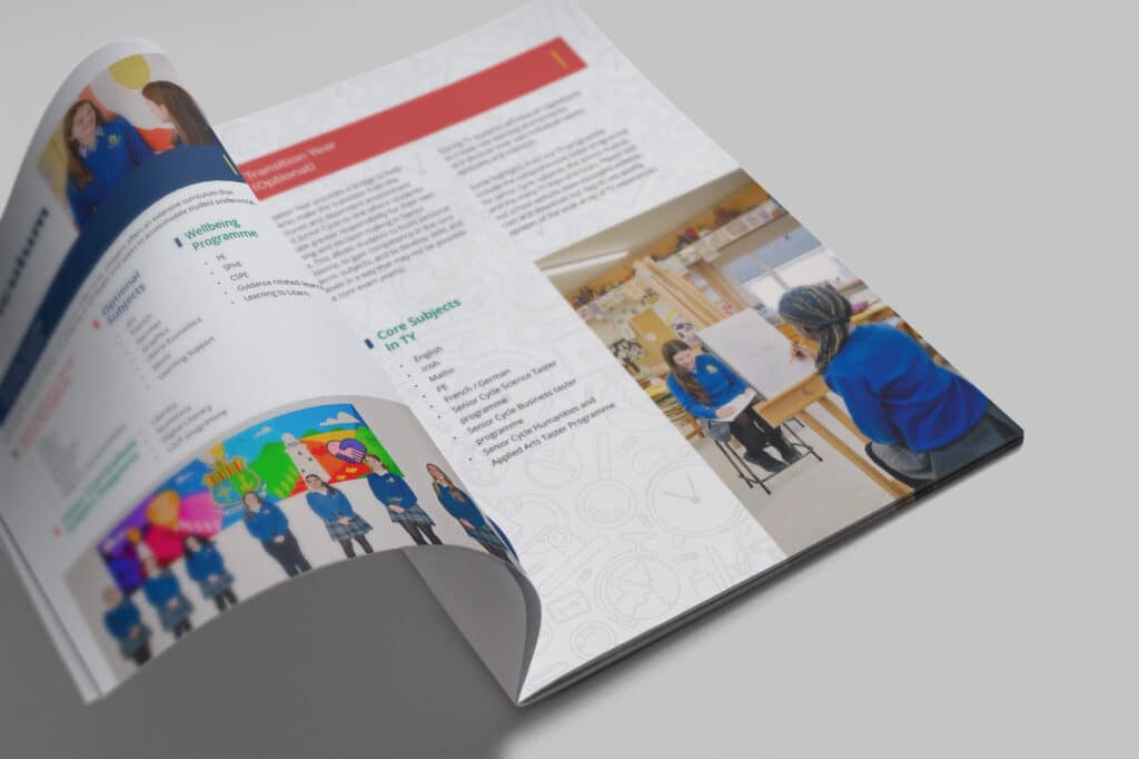 School Prospectus Design | St. Joseph's Castlebar