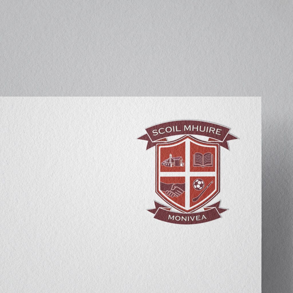 Scoil Mhuire Monivea Logo
