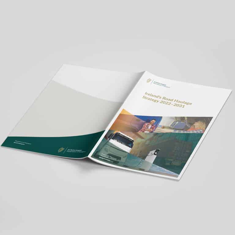 1 Department Of Transport Ireland  Road Houlage Strategy designwest brochuredesign june23 www.designwest