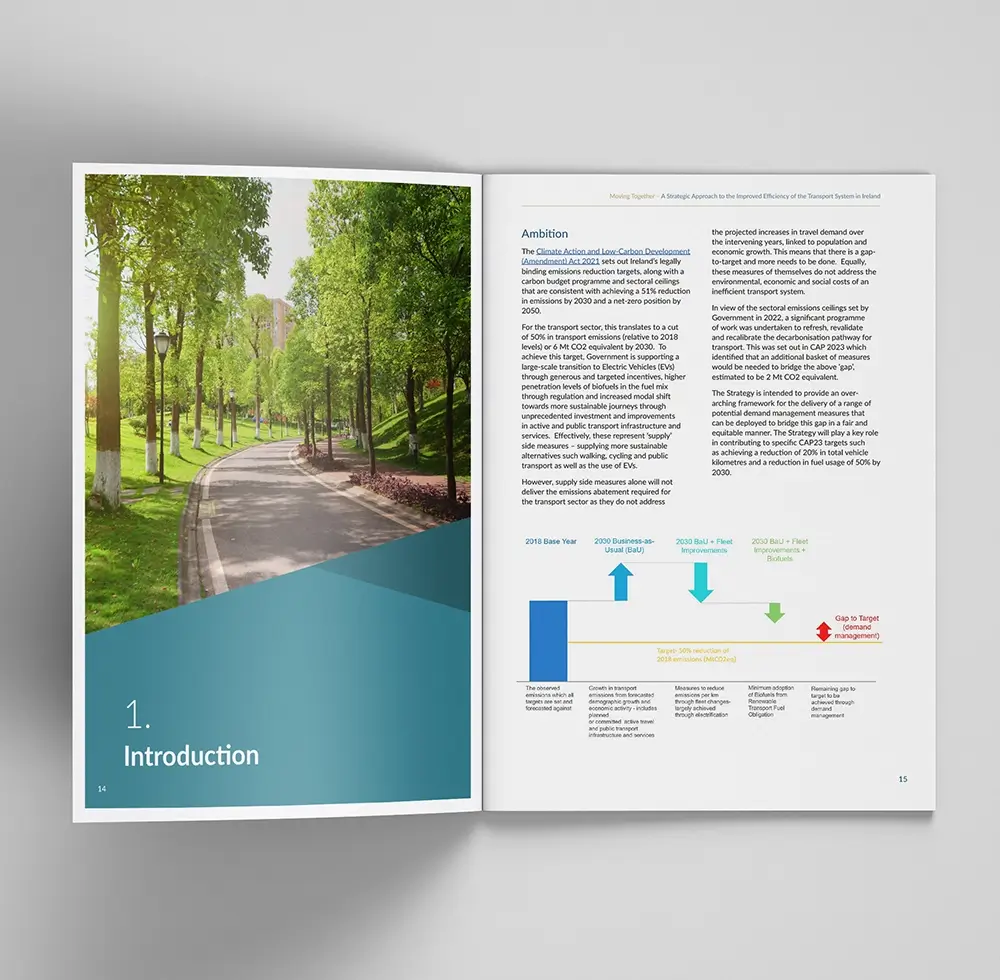 Designwest brochure design Dublin Ireland National Demand Management Strategy Report june24jpg 3