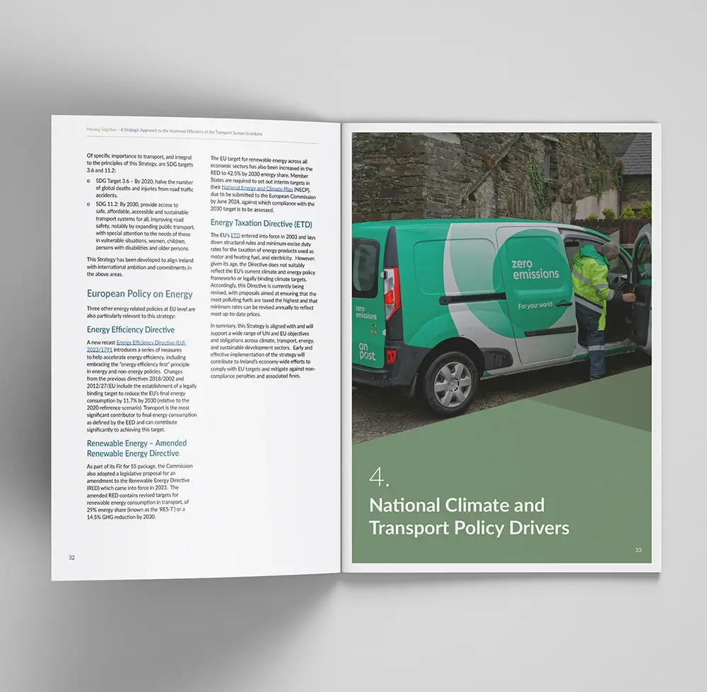 Designwest brochure design Dublin Ireland National Demand Management Strategy Report june24jpg 5