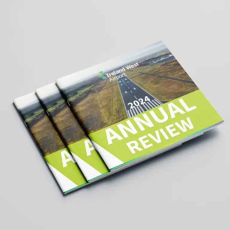 Designwest Brochure design annual report design IWAK mockup 4