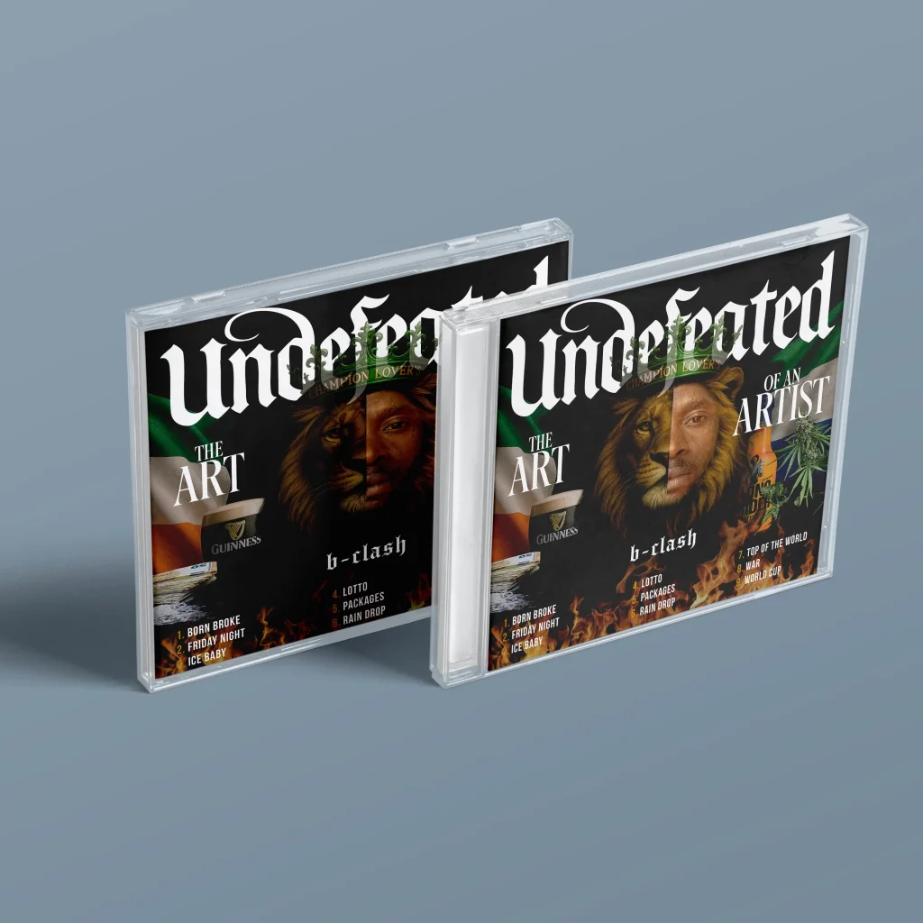 Designwest Ireland Album cover design mockup B Clash 1 (1)