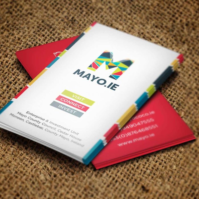 Mayo business card design mayo ie ireland west of ireland mayo 3